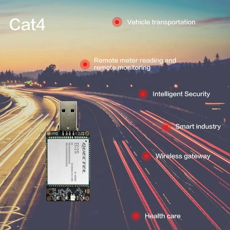 3G 4G Unlock Modem EC25-AF LTE Module USB Dongle 150mbps Cat4 With SIM Card Slot External Antenna Port USB USA Canada LATAM